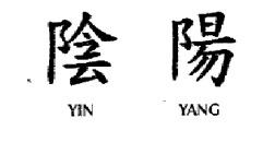 Lettres Yin Yang